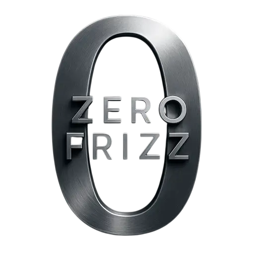 Logo 3d zero frizz